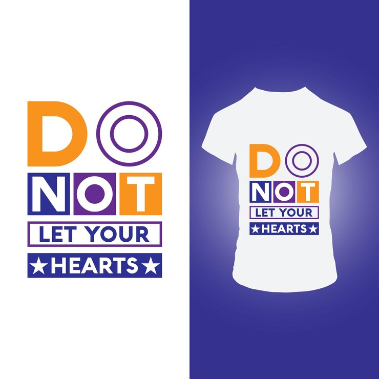 No dejes que tu diseño de camiseta de corazones
