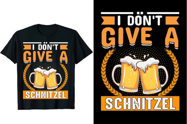 No doy un diseño de camiseta Schnitzel