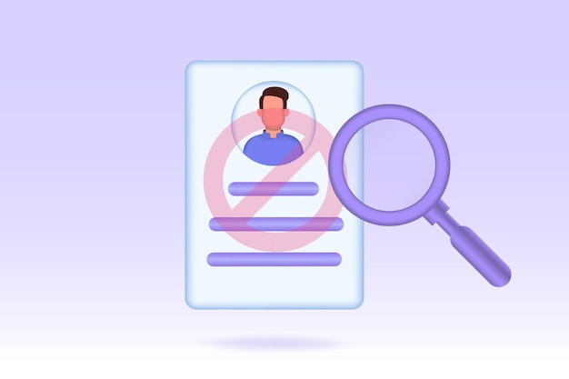 No se encontró ningún usuario concepto ilustraciones 3DVector para el folleto de la página de aterrizaje del sitio web de banner