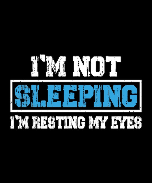 No estoy durmiendo, estoy descansando mis ojos shirt 3