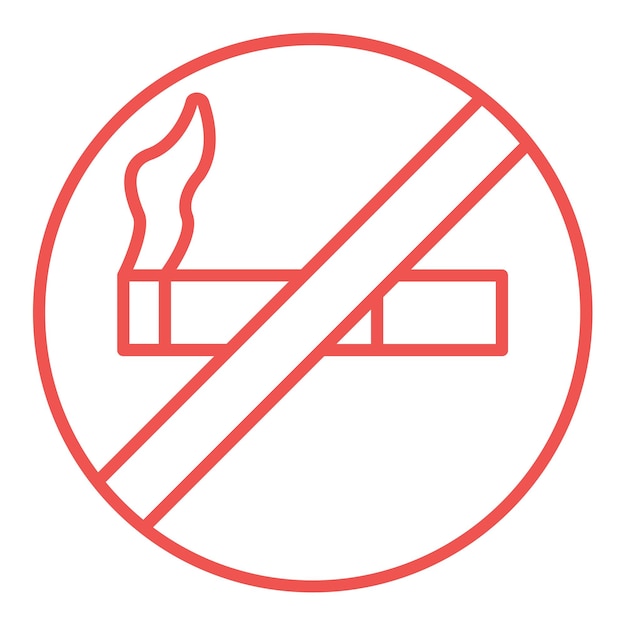 No se fuma, icono.