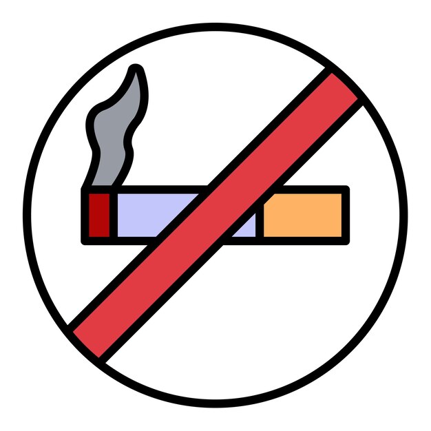 No se fuma, icono.