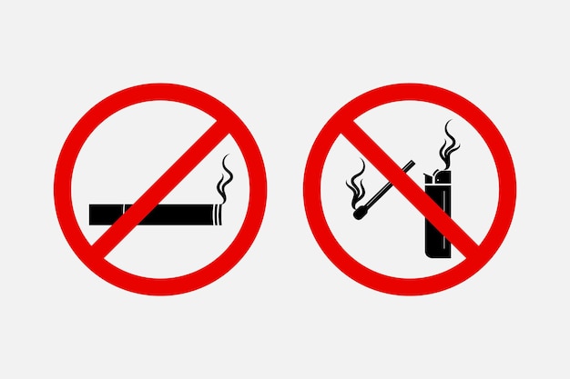 No se fuma y no hay señales más ligeras