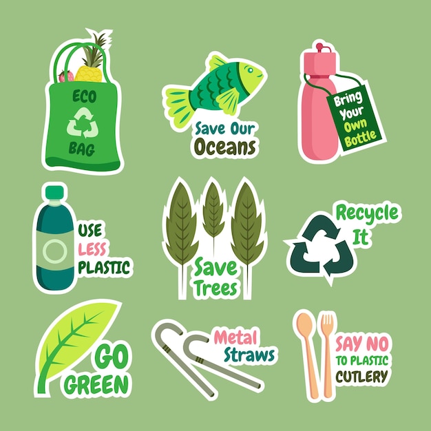 No hay conjunto de plantillas de pegatinas de plástico