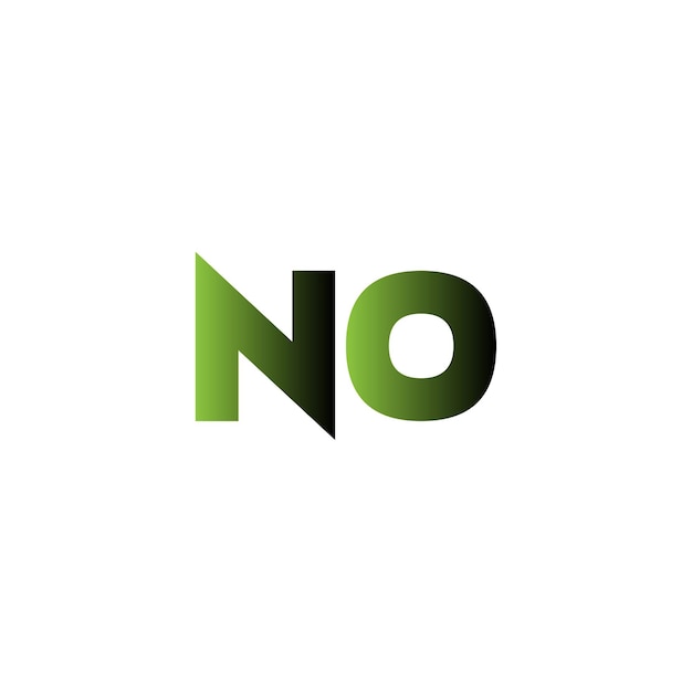 No hay diseño de logotipo de letra