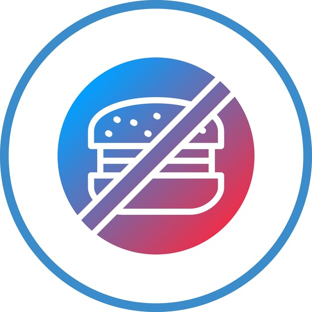 No hay estilo de icono de comida rápida