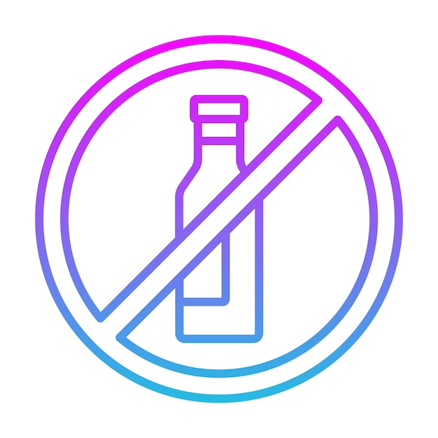 No hay icono de alcohol