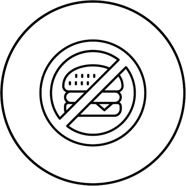 No hay icono de comida rápida