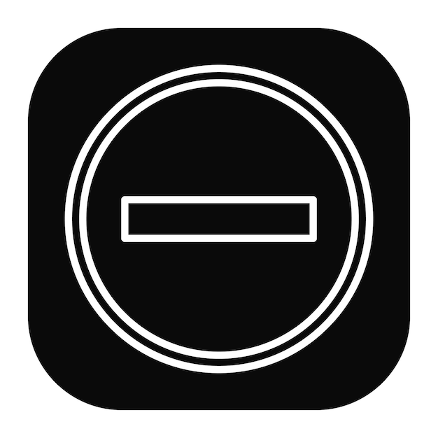 No hay icono de entrada