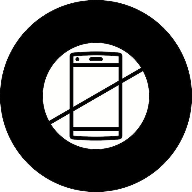 No hay icono de teléfono