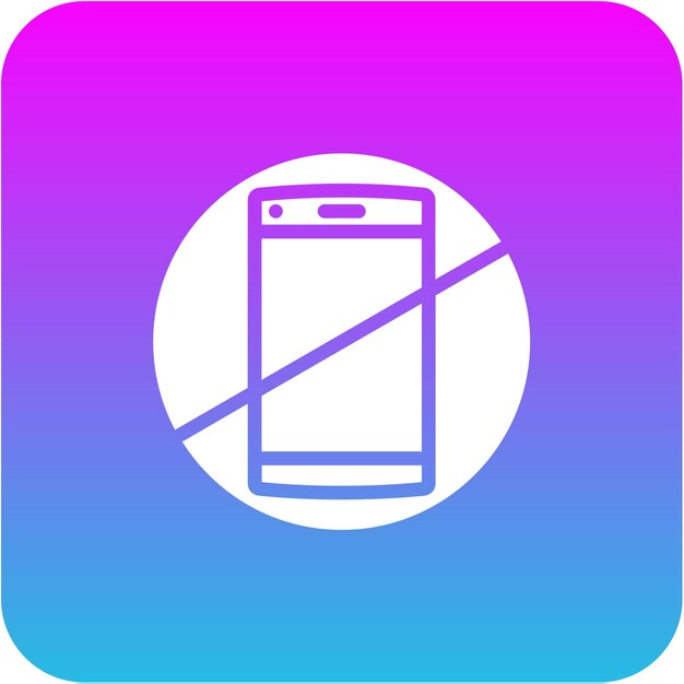 No hay icono de teléfono