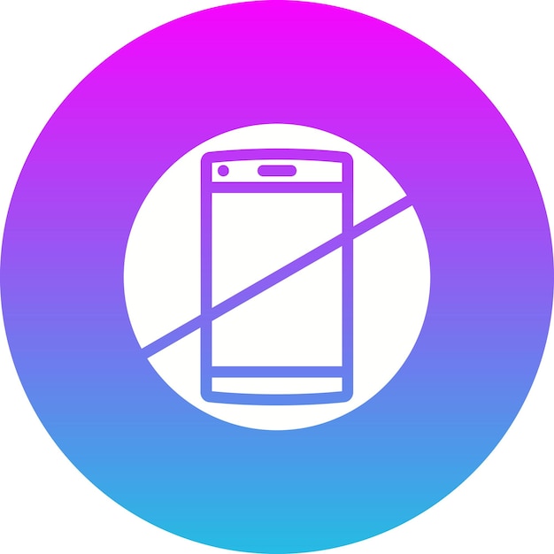 No hay icono de teléfono