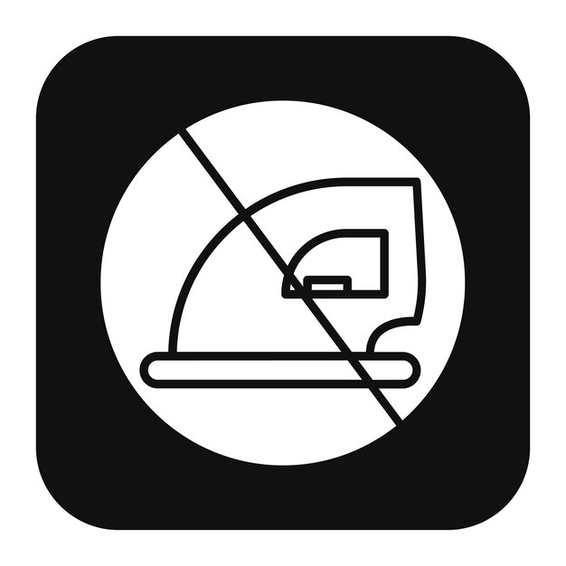 No hay icono vectorial de lavandería Puede utilizarse para el conjunto de iconos de lavandaría