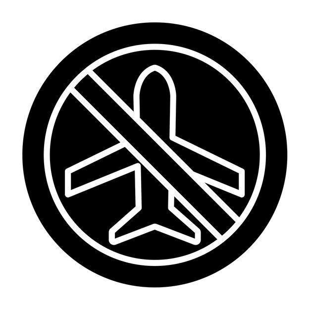 No hay icono de vuelo