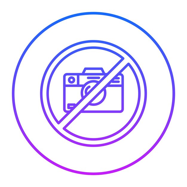 No hay ilustración vectorial de la cámara