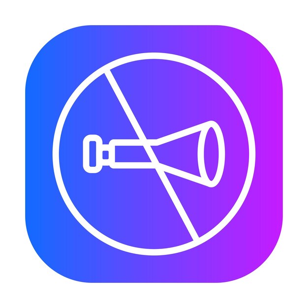 No hay ilustración vectorial de cuerno