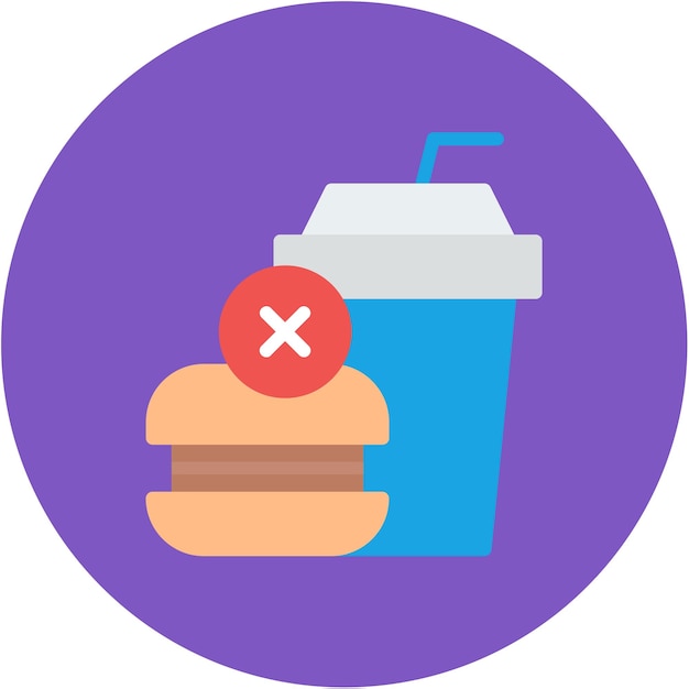 No hay imagen vectorial de icono de comida Puede usarse para sin techo