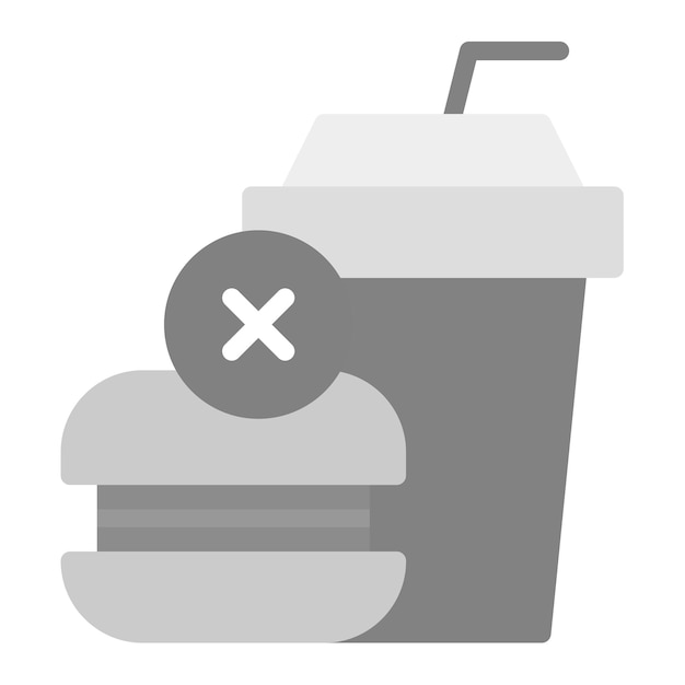 No hay imagen vectorial de icono de comida Puede usarse para sin techo