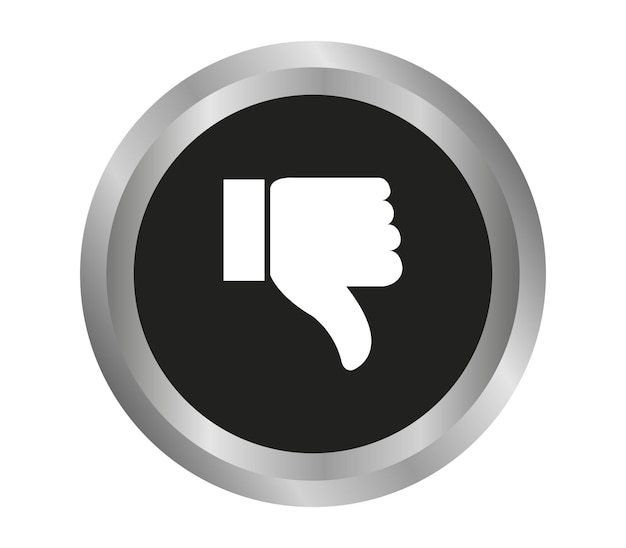 No me gusta el símbolo de la mano