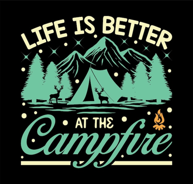 No necesito terapia Diseño de camisetas de acampada