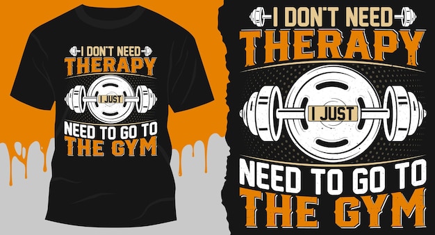No necesito terapia solo necesito ir al gimnasio