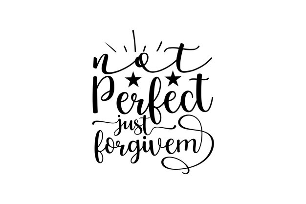 no perfecto solo perdonado