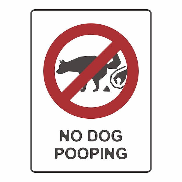 No se permiten mascotas logotipo plano