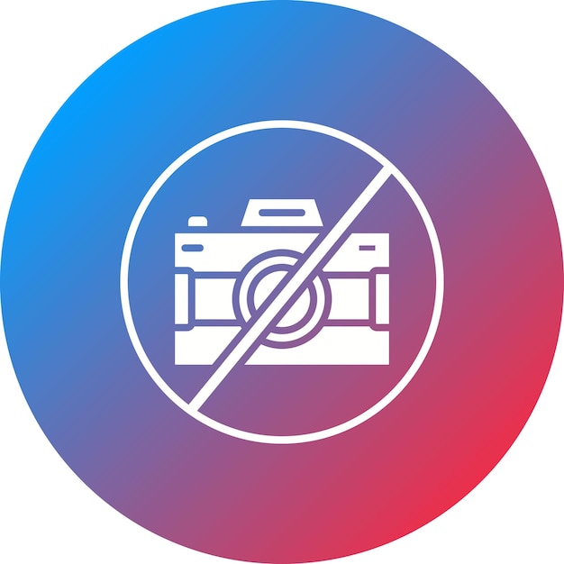 No se puede usar una imagen vectorial de icono de cámara para Cinema