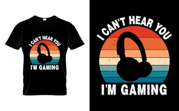 No te escucho estoy jugando videojuegos divertidos geniales jugadores camiseta de regalo