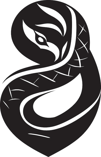 Noir snake essence gráficos vectoriales con estilo