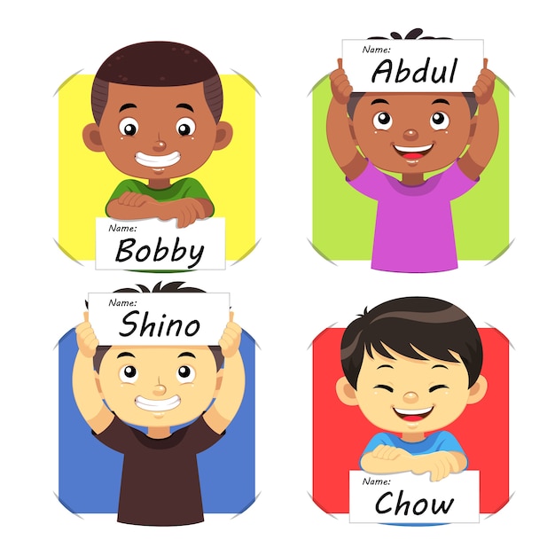 Nombre de niños
