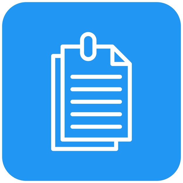 Nota adhesiva Ilustración del diseño del icono vectorial
