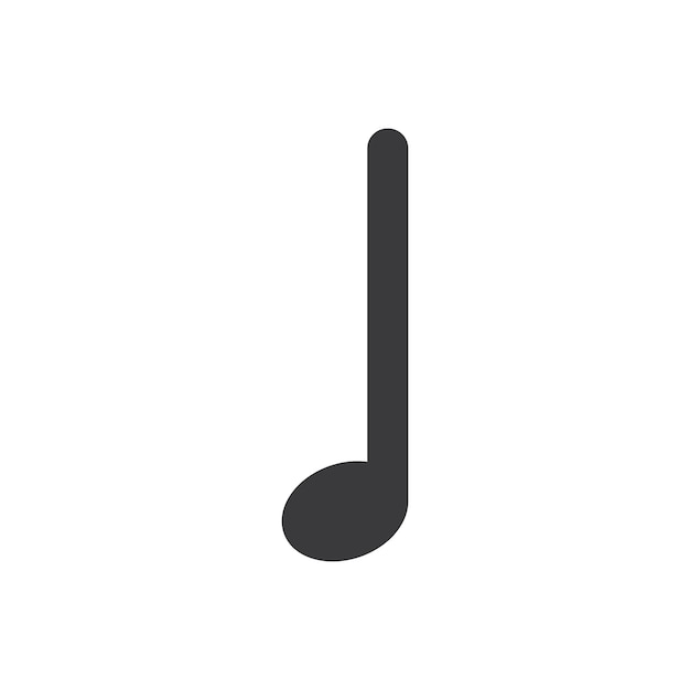 Nota de música con la letra inicial