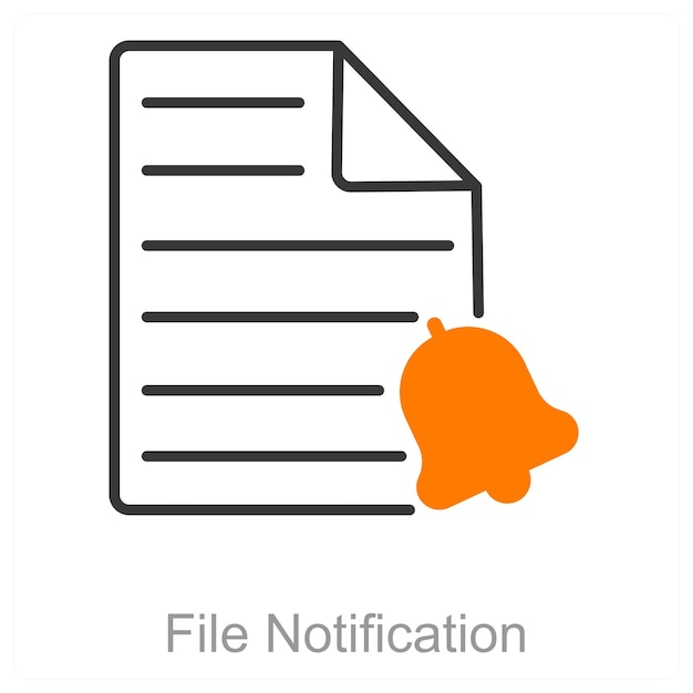 Notificación de archivo