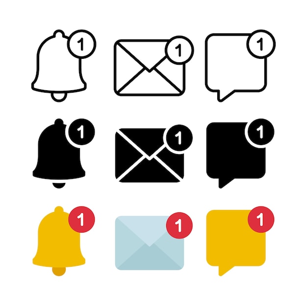 Notificaciones Mensaje Correo y llamada