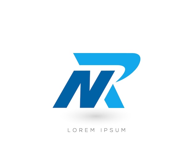 NR initial logo design