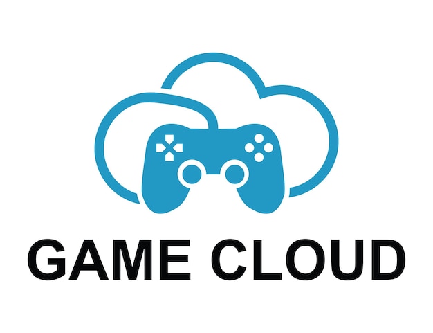 una nube azul y un juego de joystick imagen de un juego llamado nube de juego