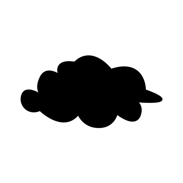 nube icono vector plantilla logo moda colección diseño plano