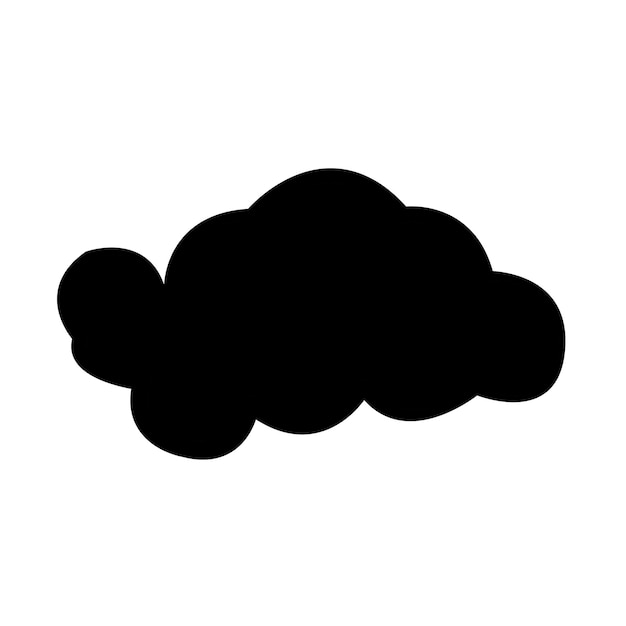 nube icono vector plantilla logo moda colección diseño plano