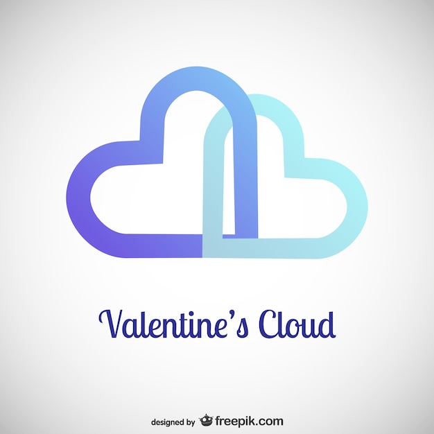 Nube de san valentín