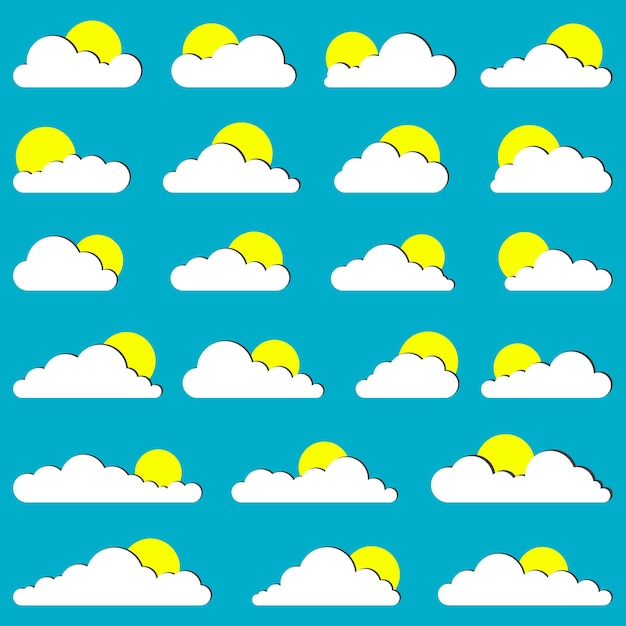 Nube con sol