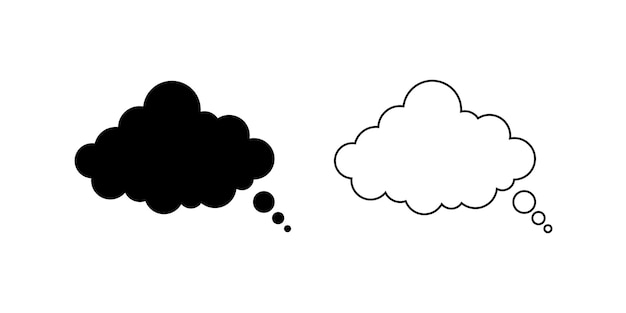 nubes chatean con el vector EPS