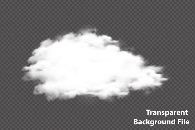 Vector nubes dinámicas de humo y capas de niebla