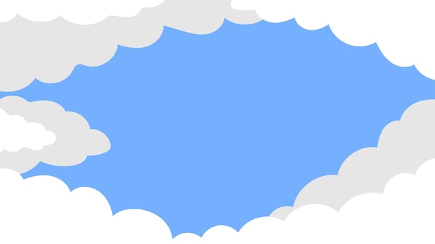 Nubes y fondo del cielo