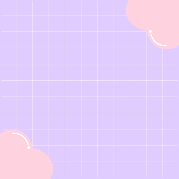 nubes púrpuras y rosas sobre un fondo púrpura