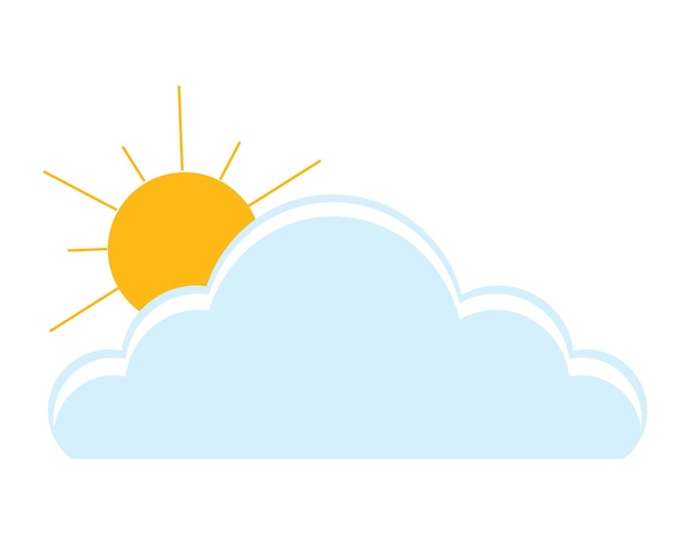 Nubes con sol