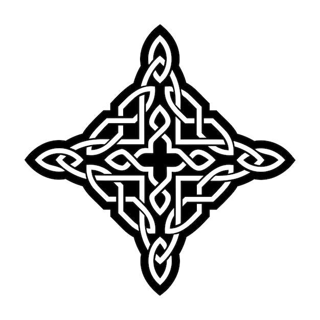 nudo celta negro