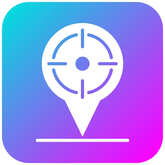 Nuestro icono vectorial de ubicación se puede utilizar para el conjunto de iconos de contacto