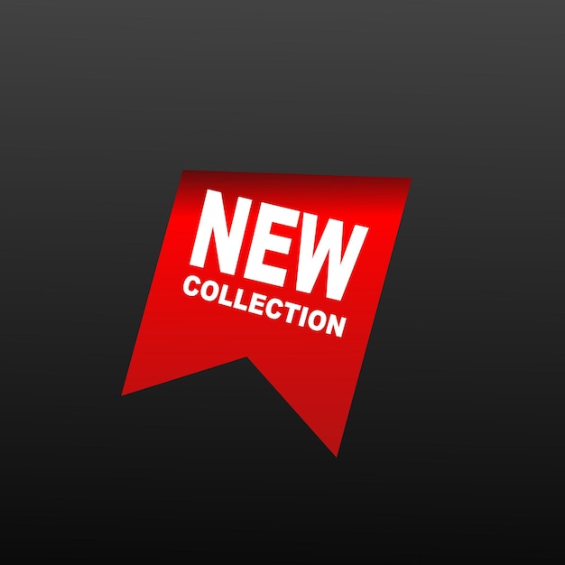 Nueva colección de etiquetas Vector