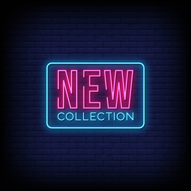 Nueva colección de letreros de neón